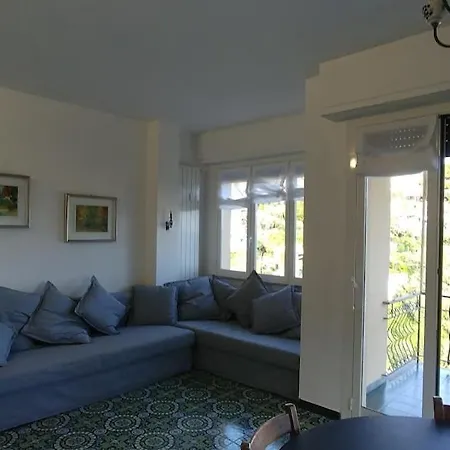 Window With View On Portofino Peak And Camogli