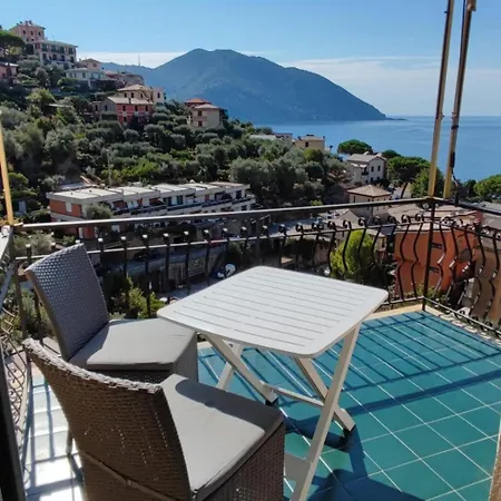 Window With View On Portofino Peak And Camogli *